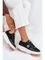 Dámské tenisky na platformě Big Star HI-POLY SYSTEM – černé