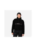 Dámská mikina ROSSIGNOL W ALLTRACK HZ FLEECE, černá Dámská mikina ROSSIGNOL W ALLTRACK HZ FLEECE, černá