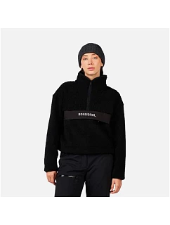 Dámská mikina ROSSIGNOL W ALLTRACK HZ FLEECE, černá