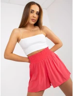 Šortky D73761M62238KA korálová Šortky D73761M62238KA korálová