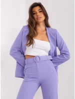 Kalhoty DHJ SP 18737.19 světle fialové -FPrice Kalhoty DHJ SP 18737.19 světle fialové -FPrice