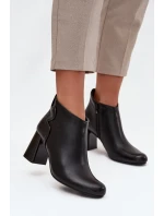 Boty na podpatku  model 222725 Step in style