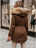Dámská zimní bunda parka VIXEN hnědá FashionStreet TY3871 Dámská zimní bunda parka VIXEN hnědá FashionStreet TY3871