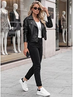 Dámské džíny Mom Fit s vysokým pasem, černé, FashionStreet ZY3115 Dámské džíny Mom Fit s vysokým pasem, černé, FashionStreet ZY3115