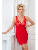 Noční košile Roxana 2 red - Donna Noční košile Roxana 2 red - Donna