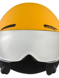 Zimní přilba ALPINA ZUPO VISOR Q-Lite burned-yell. mat 51-55