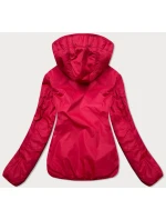 Krátká červená dámská bunda 2 v 1 (H1029-29) Krátká červená dámská bunda 2 v 1 (H1029-29)