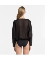 Plážový overál KW0KW00404-001 černá - Calvin Klein