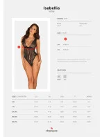 Smyslné body Isabellia teddy - Obsessive