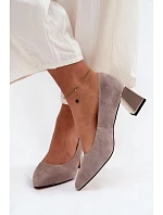 Lodičky na sloupku model 227169 Step in style