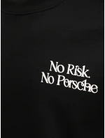 Pánská mikina s potiskem černá FashionStreet BX5947