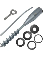 ZÁKLADNA PRO UPEVNĚNÍ DEŠTNÍKU 25-55 MM KOVOVÁ ŠROUBOVACÍ REDCLIFFS ZÁKLADNA PRO UPEVNĚNÍ DEŠTNÍKU 25-55 MM KOVOVÁ ŠROUBOVACÍ REDCLIFFS