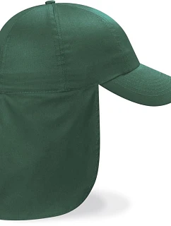 Beechfield B 11B Dětská 6 panelová kšiltovka "Legionnaire Style" 53.011B bottle green