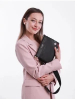 Dámská kabelka Vuch Lylann Flowers Black