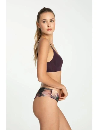 Dámské kalhotky Velvet Bloom Tanga Brasil - Julimex Dámské kalhotky Velvet Bloom Tanga Brasil - Julimex