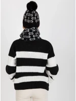 Dámská čepice AT CZ CM 319 černá a bílá