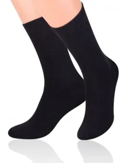 Pánské ponožky 015 Fortte black - Steven