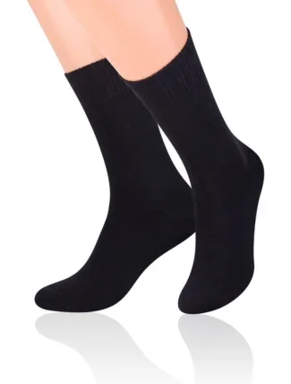 Pánské ponožky 015 Fortte black - Steven Pánské ponožky 015 Fortte black - Steven