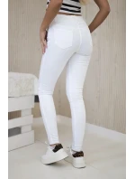 Džínové kalhoty bílý Džínové kalhoty bílý