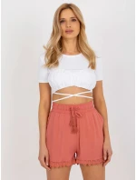 Šortky D73760M62233KB tmavě růžové Šortky D73760M62233KB tmavě růžové