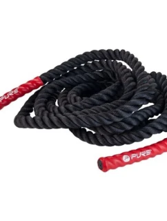 Pure2Improve 12m bojové lano černá/červená