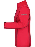 Daiber JN 1121 Dámská softshell bunda s odepínacími rukávy 02.1121 red/black Daiber JN 1121 Dámská softshell bunda s odepínacími rukávy 02.1121 red/black