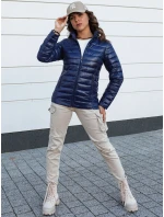Dámská péřová bunda BREEZFIT navy blue FashionStreet TY4362