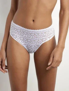 Dámské kalhotky DIM DAILY DENTELLE BRIEF - DIM - bílá