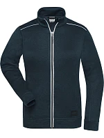Daiber JN 897 Dámská pracovní pletená fleece bunda - Solid 02.0897 navy/navy Daiber JN 897 Dámská pracovní pletená fleece bunda - Solid 02.0897 navy/navy