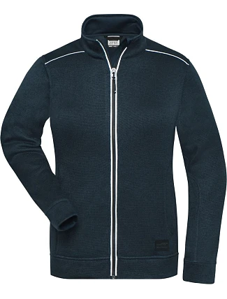 Daiber JN 897 Dámská pracovní pletená fleece bunda - Solid 02.0897 navy/navy Daiber JN 897 Dámská pracovní pletená fleece bunda - Solid 02.0897 navy/navy