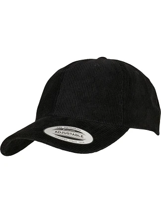 Flexfit 6245CD 6 panelová kšiltovka "Curduroy" 55.45CD black