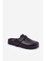 Pěnové Pantofle Pánské S Přezkou Big Star RR174A022 Černé Pěnové Pantofle Pánské S Přezkou Big Star RR174A022 Černé