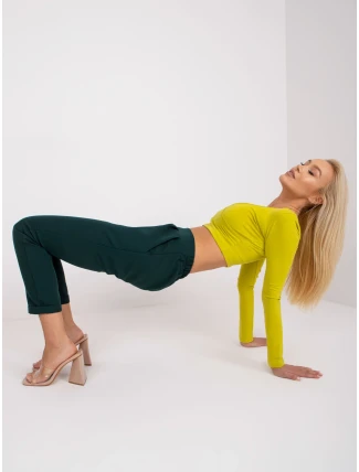 DHJ kalhoty SP 13926.02 tmavě zelená DHJ kalhoty SP 13926.02 tmavě zelená