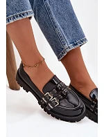 Dámské kožené mokasíny 270-35 Černá - Beltran Dámské kožené mokasíny 270-35 Černá - Beltran