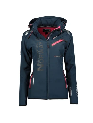Geographgical Norway dámská sportovní bunda Reine S-2XL LADY 068 navy blue (WW4714F/GN/Navy / Flashy pink)