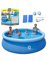 ROZŠIŘITELNÝ BAZÉN S NAFUKOVACÍ PŘÍRUBOU 300X76CM 17793