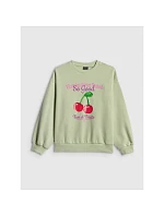 Dívčí volná mikina s kapucí 4F 4FJRSS26TSWSF2903-47S