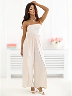 Kalhoty CS SP XYS3375.03 světle béžové