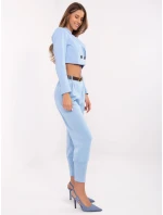 Kalhoty DHJ SP 20316.87 světle modré