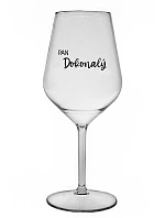 PAN DOKONALÝ - čirá nerozbitná sklenice na víno 470 ml