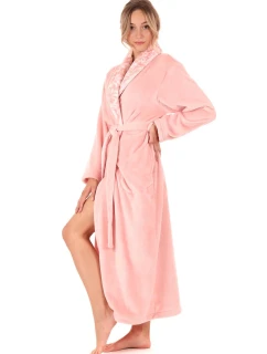 Dámský župan Flora 2556 3050  růžová perla - Vestis