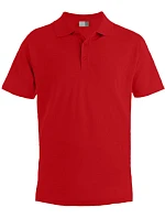 Promodoro 4001 Pánské piqué polo "Superior" 40.4001 fire red