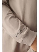 Tričko S Dlouhým Rukávem Pro Chlapce S Potiskem Regular 4F 4FJWAW24TLONM294-26S Šedé