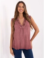 Halenka MI BZ 7975.09P tmavě růžová