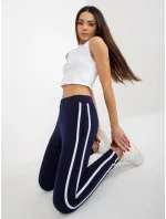 Dámské tepláky LO DR LK 238.22X Tmavě modrá s bílou - FPrice