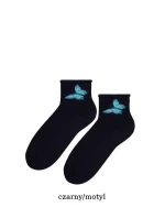 Vzorované netlačící ponožky Steven art.099 35-40