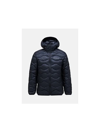 Pánská péřová bunda PEAK PERFORMANCE Helium Down Hood Jacket Men, černá – XS Pánská péřová bunda PEAK PERFORMANCE Helium Down Hood Jacket Men, černá – XS