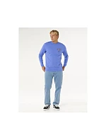 Pánské tričko RIP CURL Fade Out Icon L/S Tee, modré Pánské tričko RIP CURL Fade Out Icon L/S Tee, modré