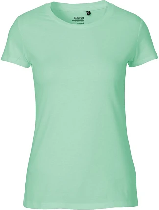 Neutral O 81001 Dámské tričko z bio bavlny 77.8101 dusty mint Neutral O 81001 Dámské tričko z bio bavlny 77.8101 dusty mint