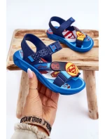Dětské sandály Superman Grendene Kids JJ385050 Modrá Dětské sandály Superman Grendene Kids JJ385050 Modrá